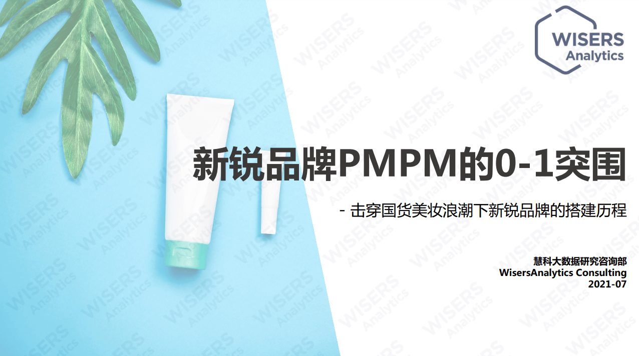 新銳品牌0-1搭建-PMPM研究報(bào)告